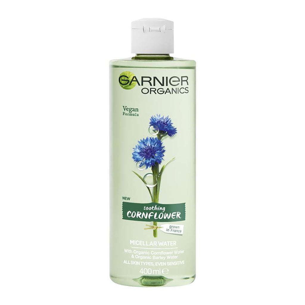 Garnier Organics Micellar Water Soothing Cornflower 400mL