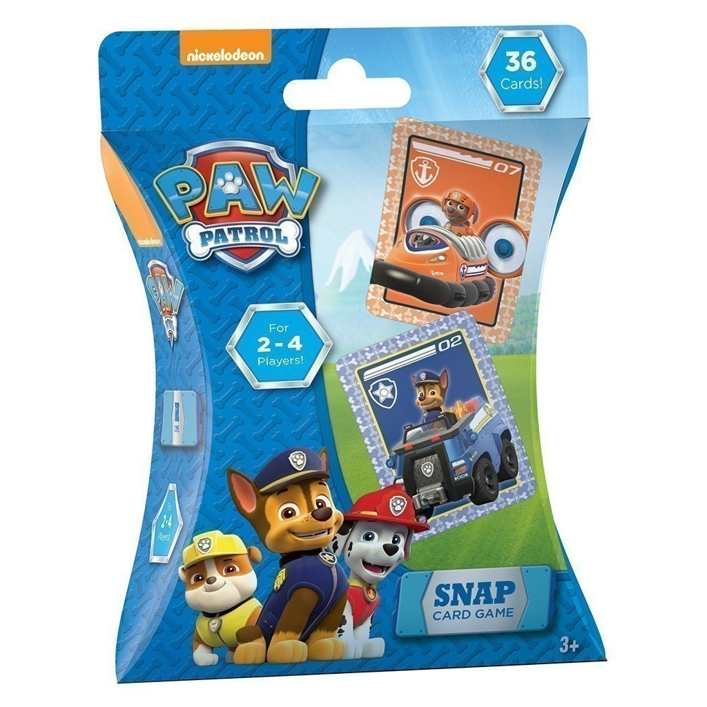 Paw Patrol Snap Card Game - 36 Cards