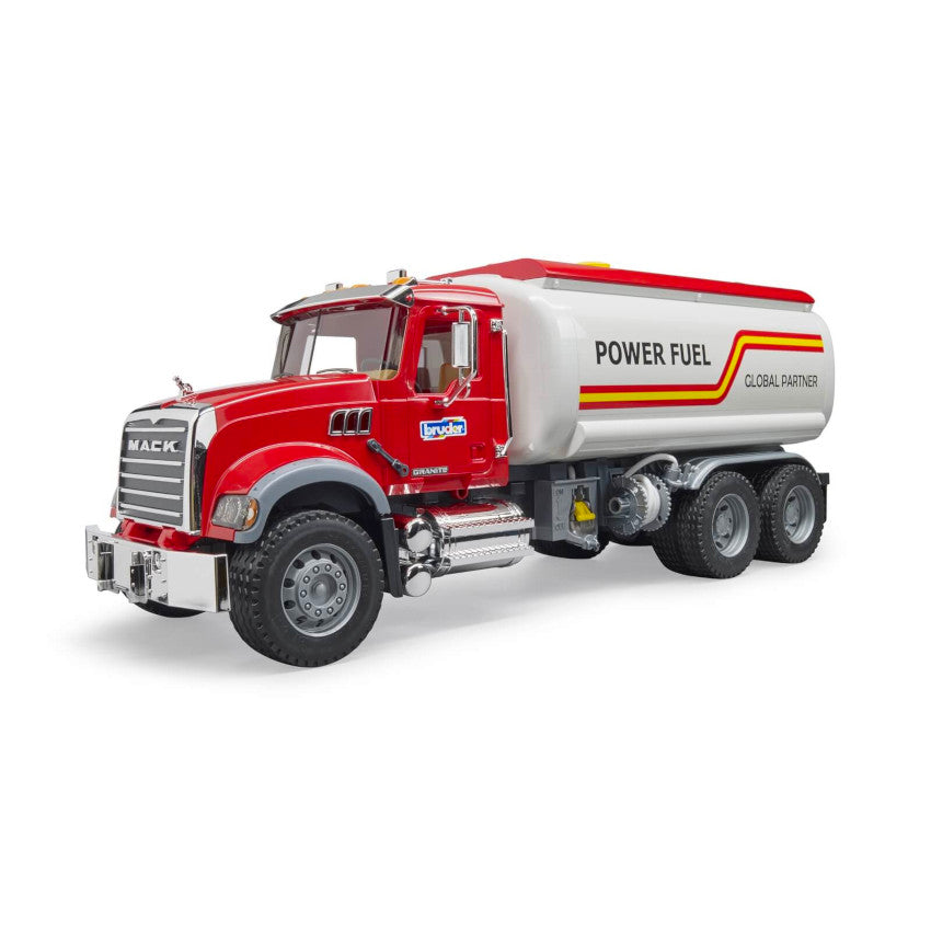Bruder 1:16 Mack Granite Petrol Tank Truck Toy