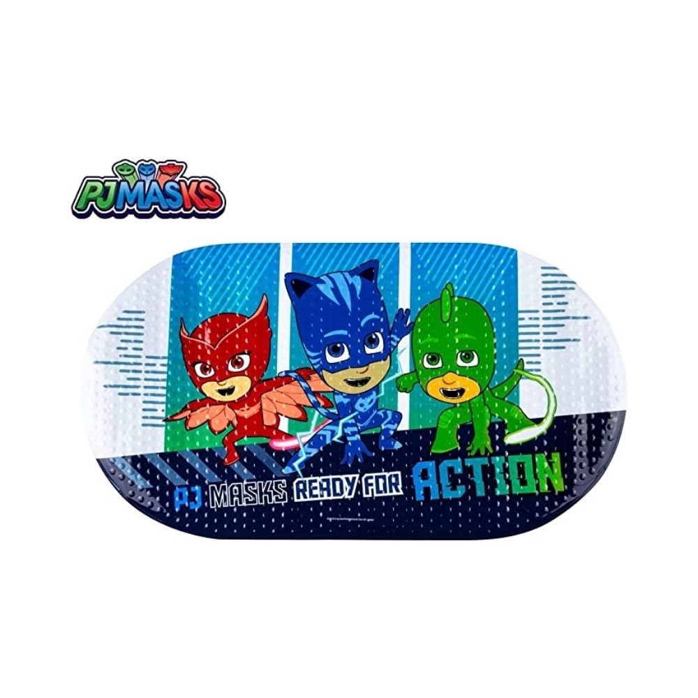 PJ Masks 69x38cm Ready For Action Bath Mat