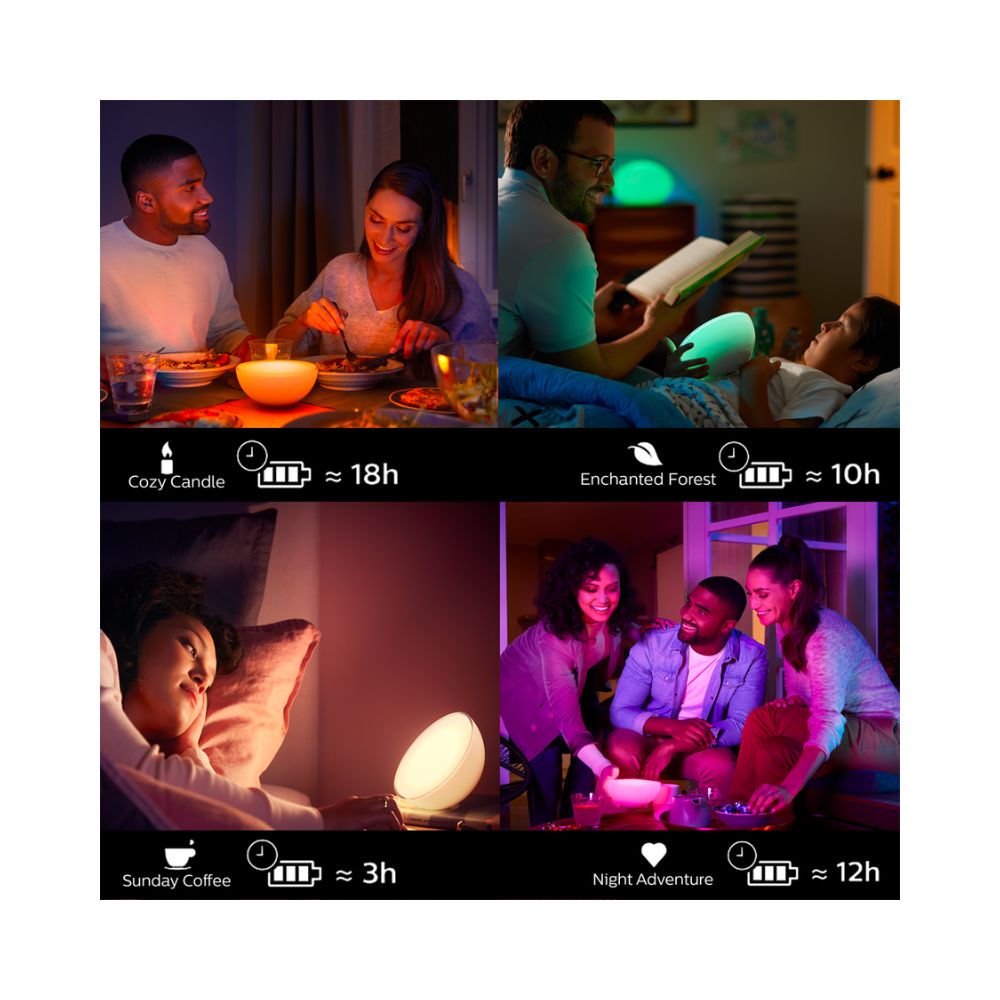 Philips Hue Go White and Colour Portable Bluetooth Light