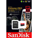 SanDisk 128GB Extreme Pro microSDXC Memory Card (170MB/s)