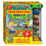 Pull Back and Go - Construction Floor Puzzle