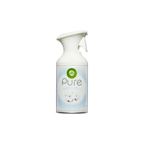 2 x Air Wick Pure Aerosol Air Freshener Soft Cotton 159g