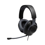 JBL Quantum 100 Wired Gaming Headset - Black