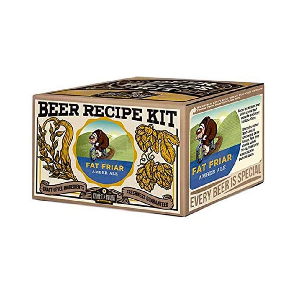 Craft A Brew Fat Friar Amber Ale Refill Kit
