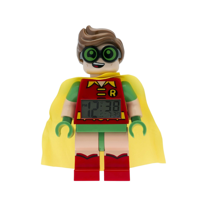 LEGO Batman Movie Robin Minifigure Clock