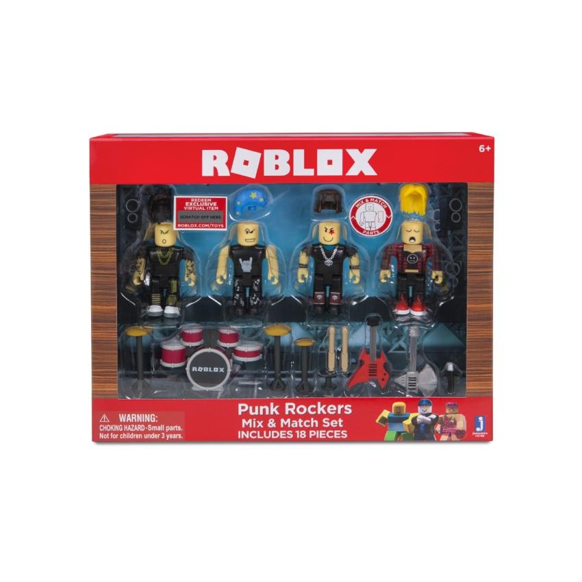 Roblox Punk Rockers Mix & Match Set Playset