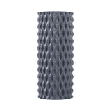Zen Flex Fitness EVA Foam Back Massage Yoga Roller - Grey - 14x14x33cm