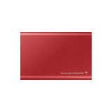 Samsung T7 Portable SSD Drive 1TB Metallic Red