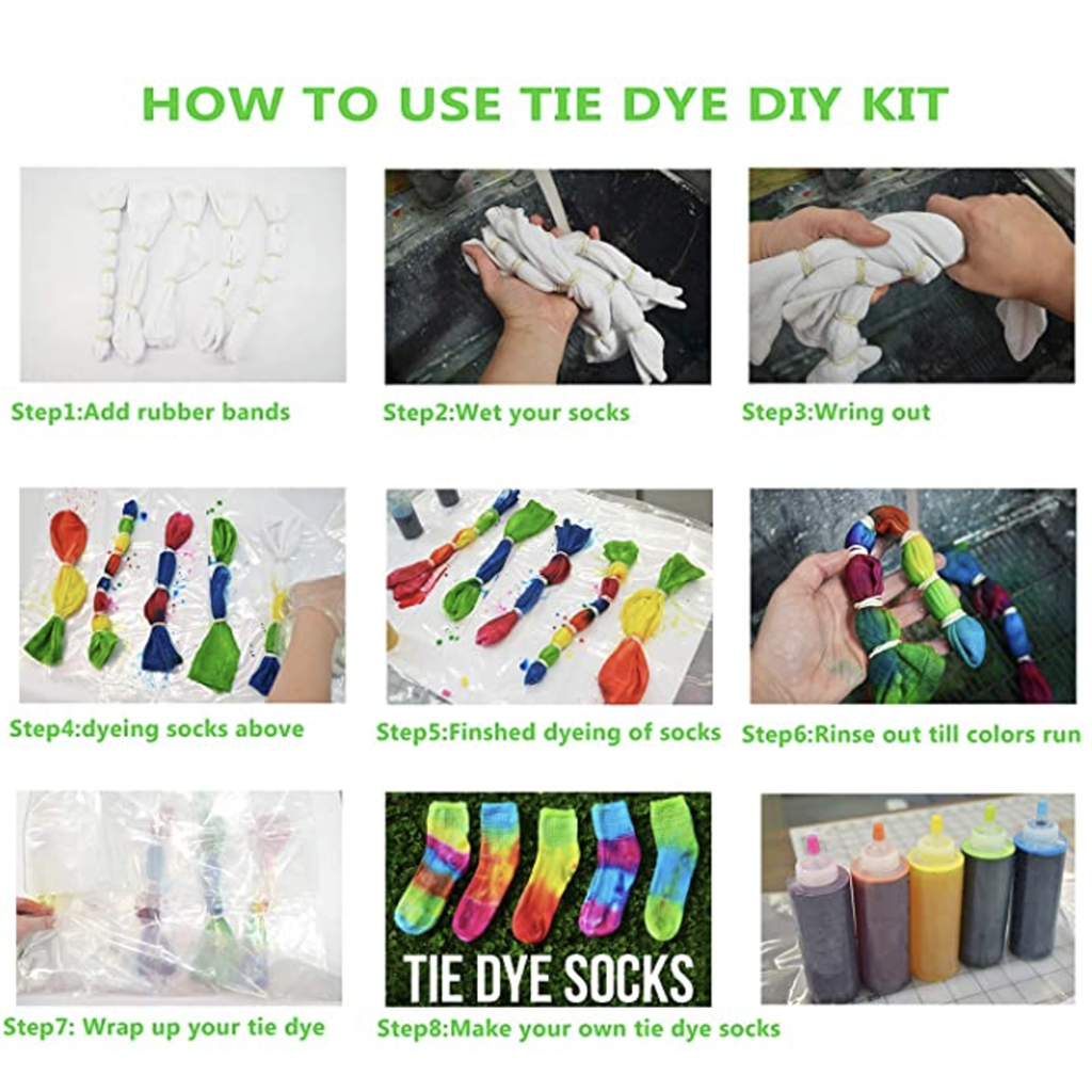 One Step 3 Color Tie Dye Kit - 3 Pack