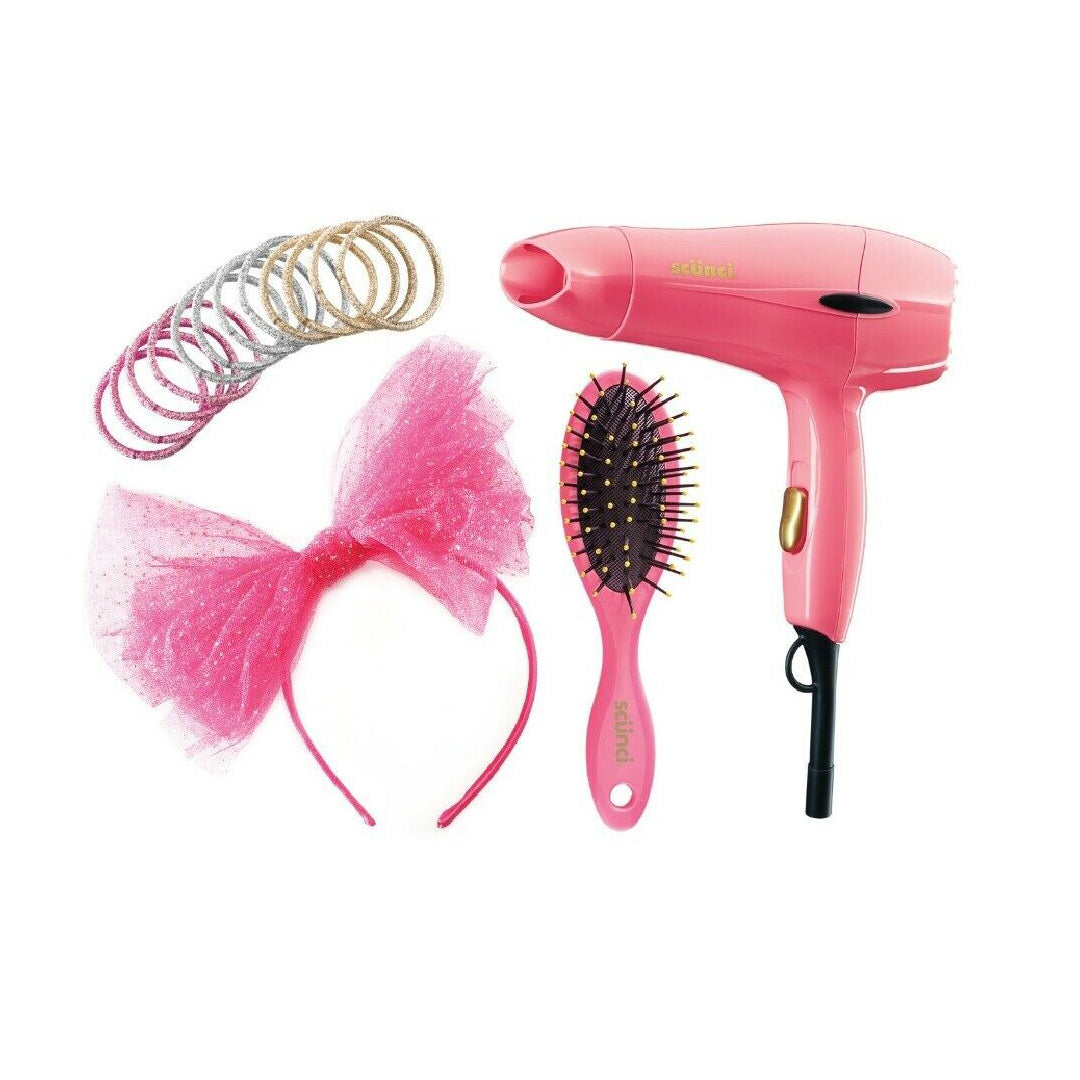 Scunci Girl 2000W Fashion Dryer And Accessories