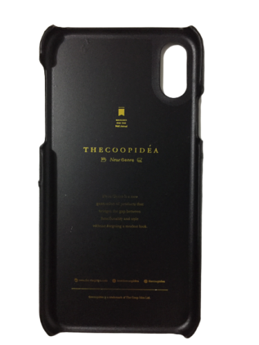 thecoopidea Snap-on Case for iPhone Xs Max - Beige/Black