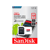 SanDisk 128GB Ultra microSDXC Card with SD Adapter
