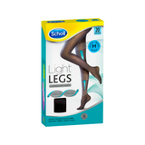 Scholl Light Legs 20 Denier Compression Tights - Black