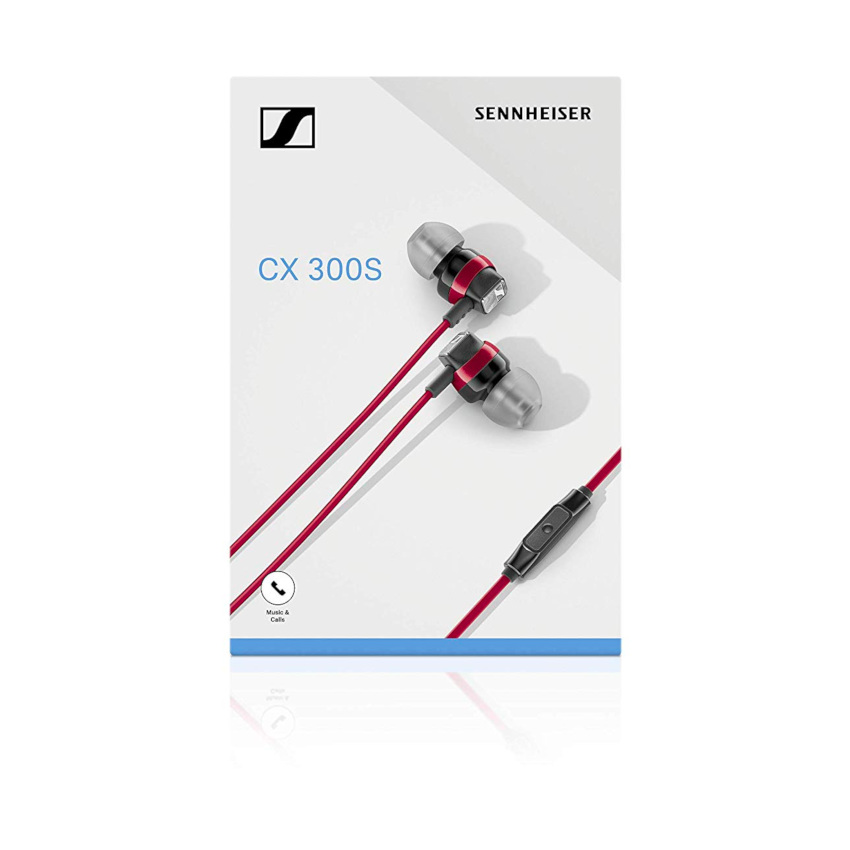 Sennheiser CX 300S In-Ear Headphones - Red