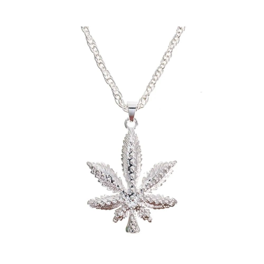 Silver Leaf Necklace