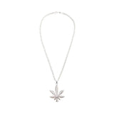 Silver Leaf Necklace