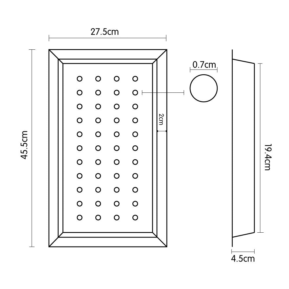 Stainless Steel Sink Colander 445 x 275mm
