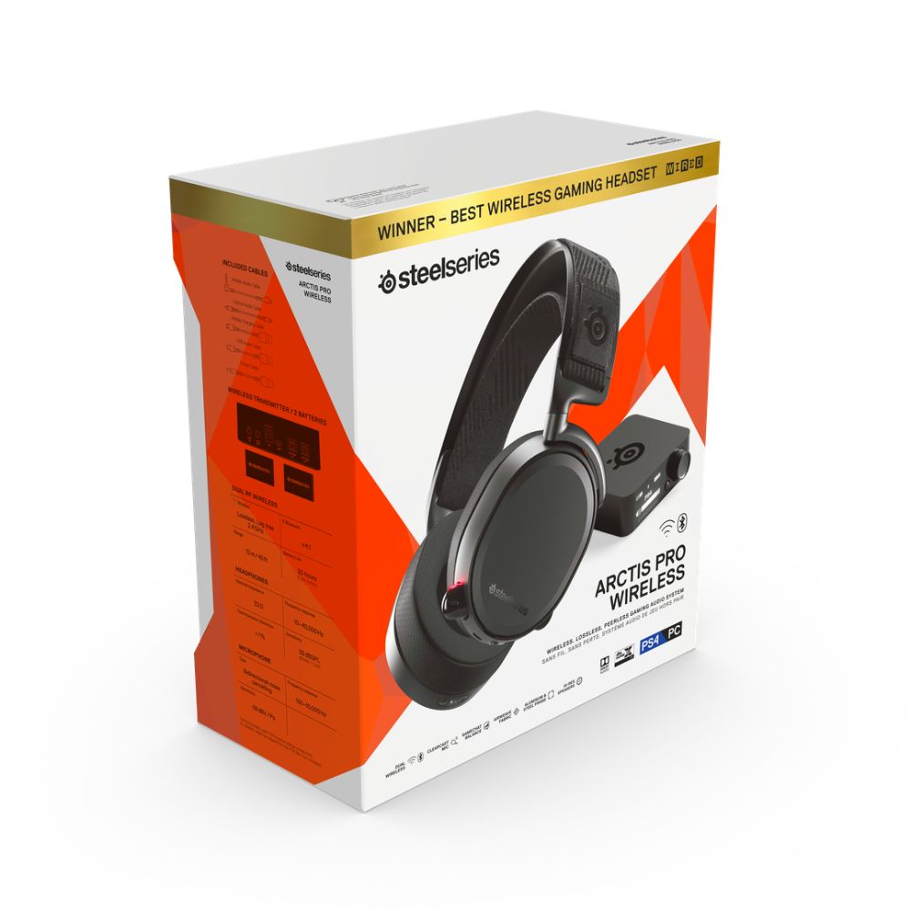SteelSeries Arctis Pro Wireless Gaming Headset Black