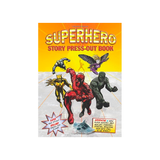 Superhero Story Press-Out Book