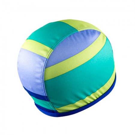 Floaties Swimcap - Green Striped