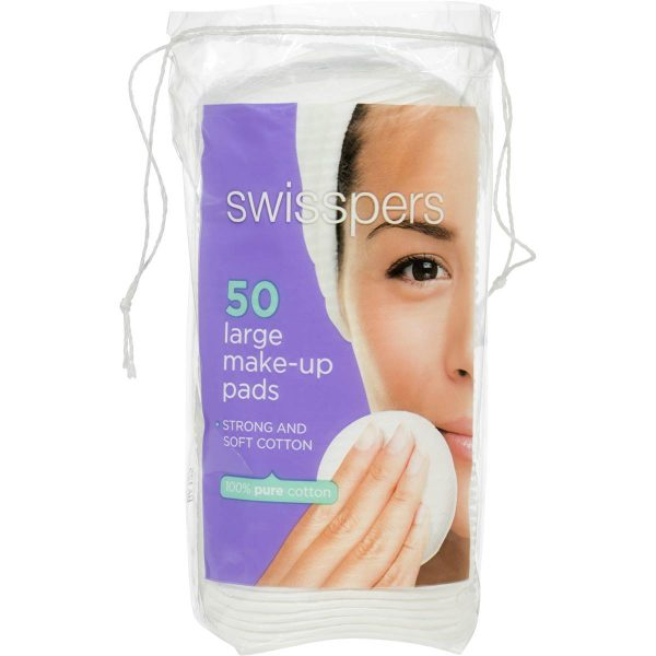 Swisspers Make-Up Pads Large 50