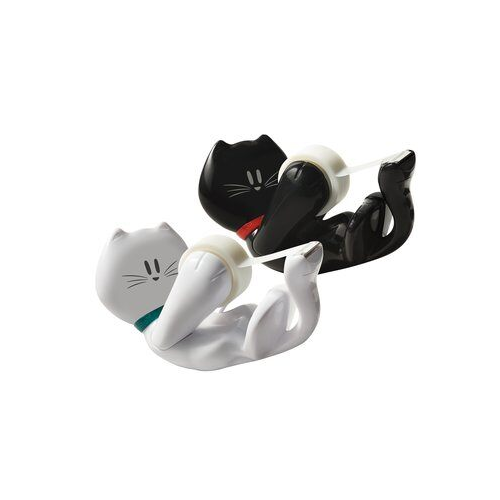 Scotch Novelty Cat Tape Dispenser with 6 Scotch Magic Tape Rolls
