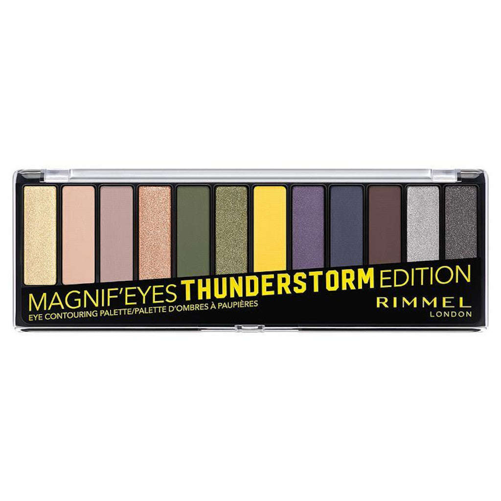 Rimmel London Magnif'Eyes Eyeshadow Palette - 010 Thunderstorm Edition