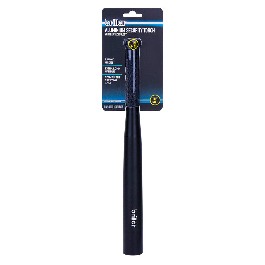 Brillar - Aluminium Security Torch With LED Technology