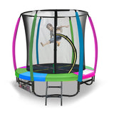 Kahuna 6 ft Trampoline with Rainbow Safety Pad