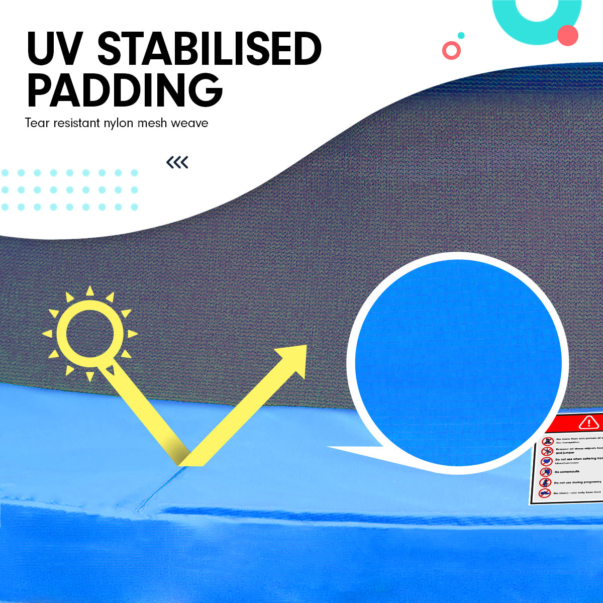 Kahuna Pro 10ft Trampoline with Mat, Reversible Pad, Basketball Set