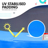 Kahuna Pro 12ft Trampoline with Mat, Reversible Pad, Basketball Set