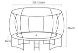 Kahuna Rainbow 12ft Trampoline