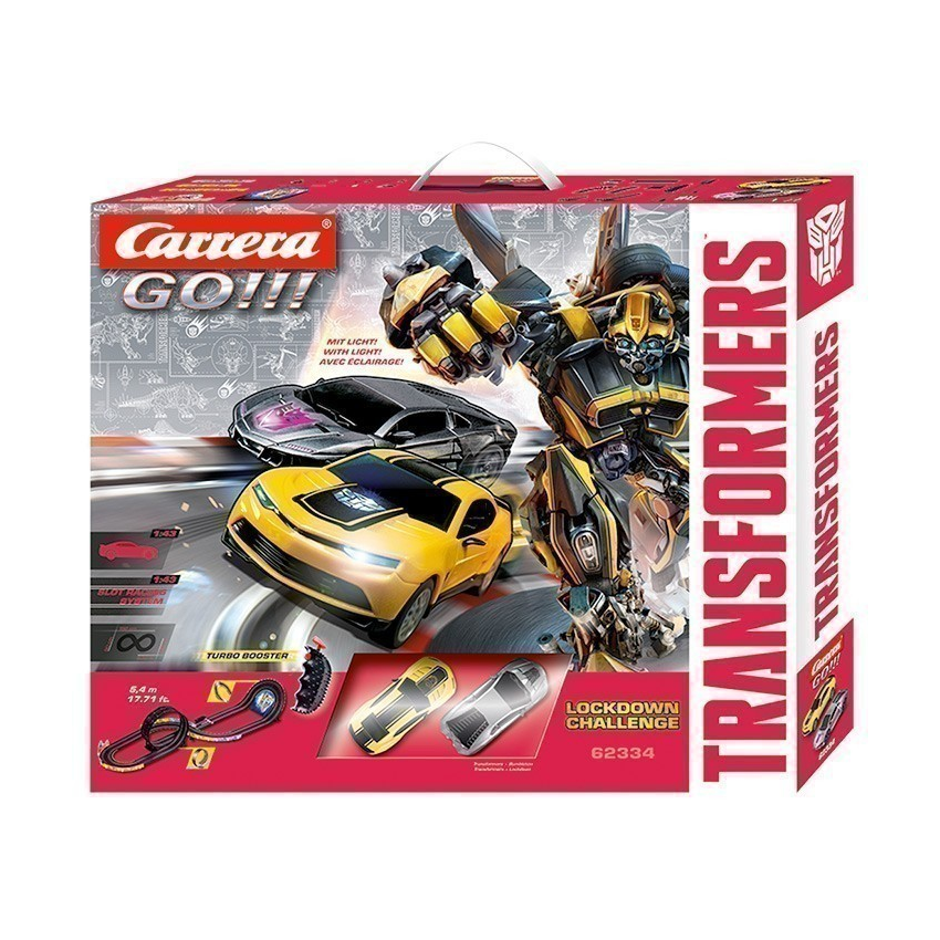 Carrera GO!!! Transformers Lockdown Challenge Slot Racing Set