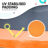 Kahuna 8ft Springless Trampoline with Basketball Set