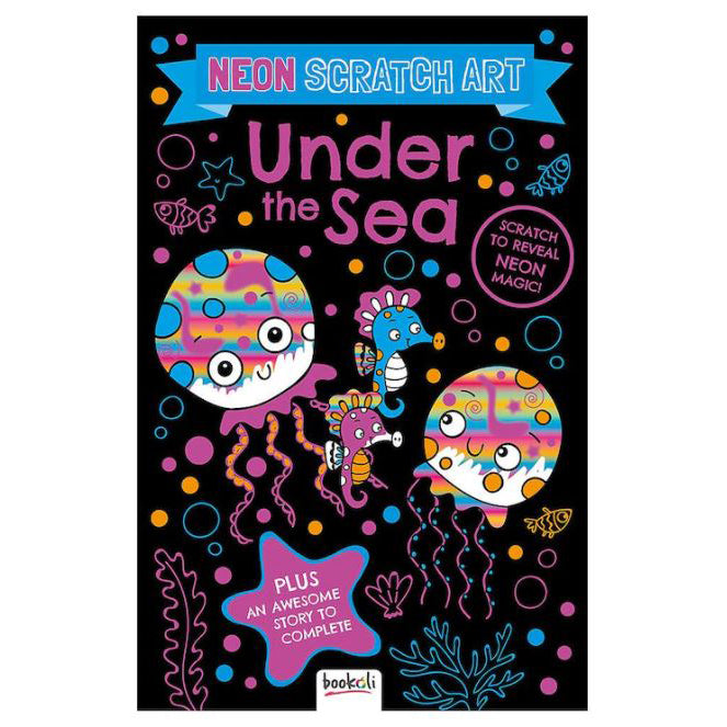 Scratch Art Stickers: Under The Sea