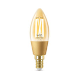 WiZ 4.9W 370lm C355 E14 Vintage Smart Bulb Warm White