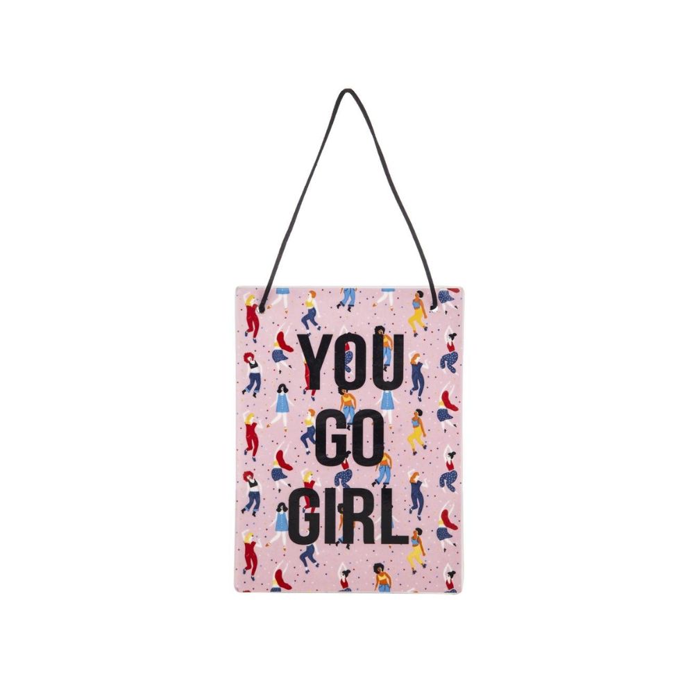Emporium You Go Girl Wall Plaque