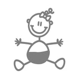 My Family Car Stickers - Girls
