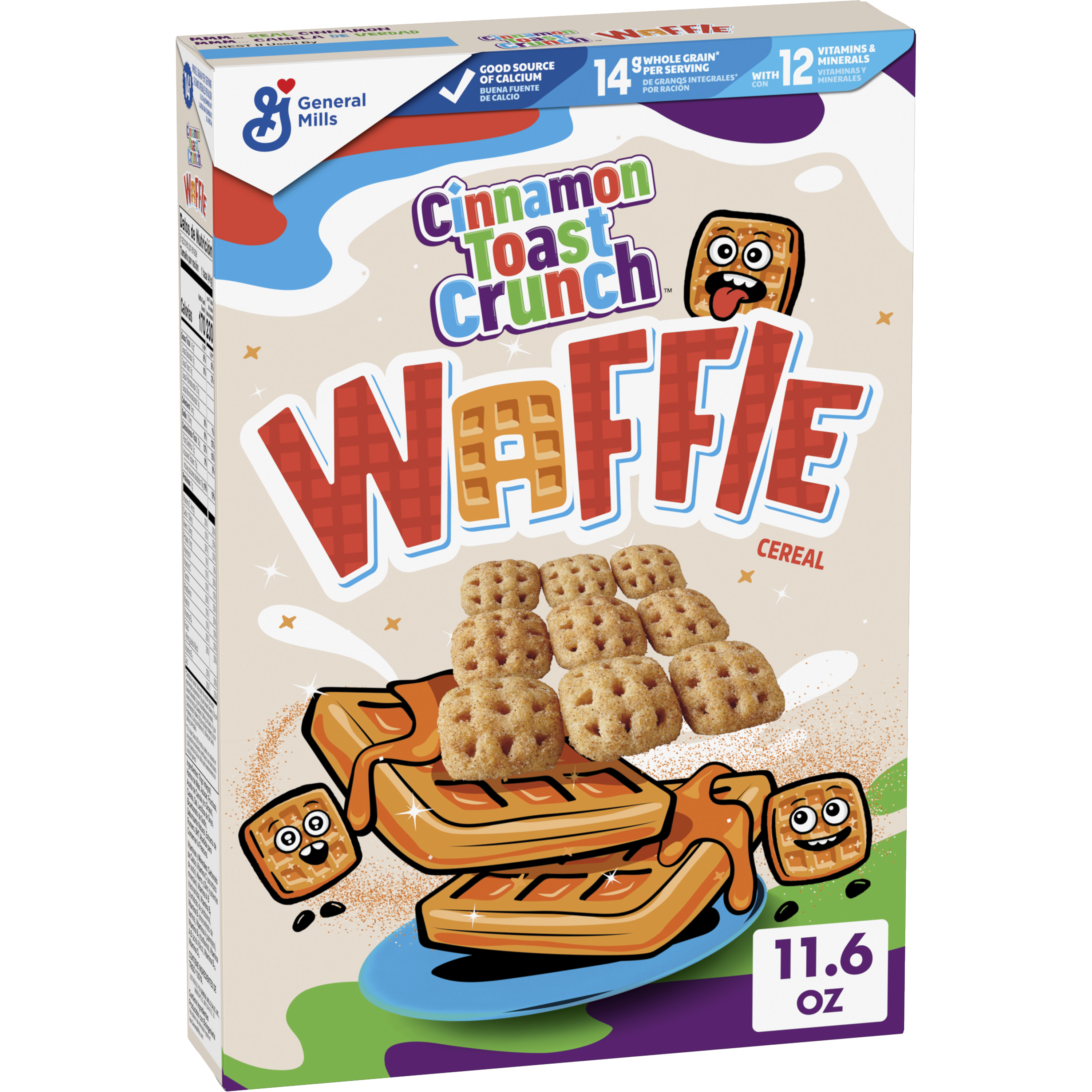 General Mills Cinnamon Toast Crunch Waffle Cereal 328g