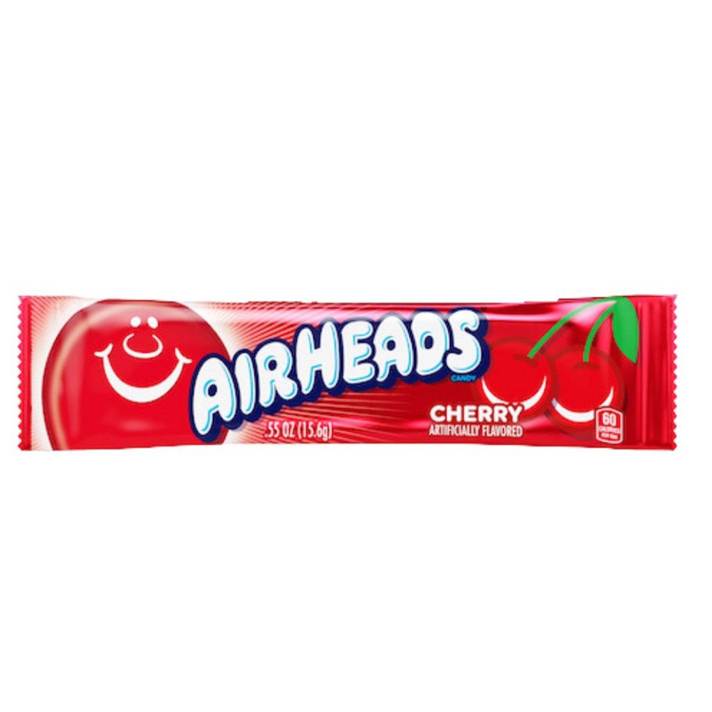 36 x Airheads Singles Cherry 16g