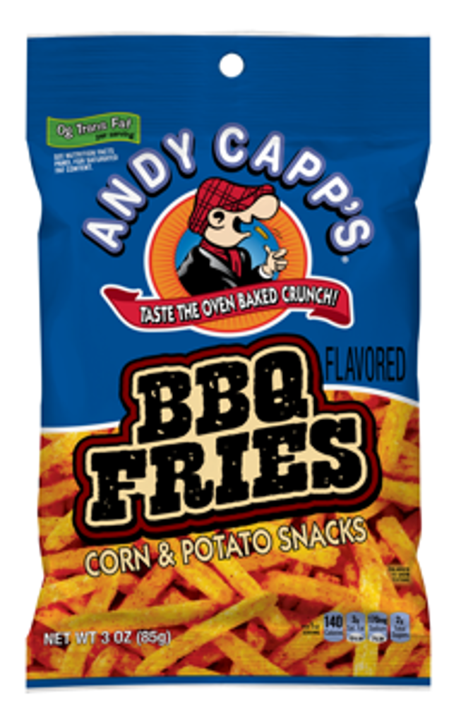12 x Andy Capp's BBQ Fries 85g