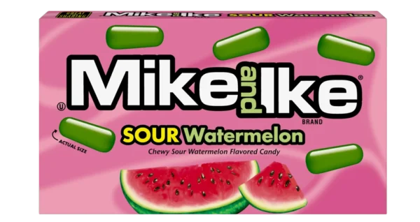12 x Mike & Ike Sour Watermelon 120g