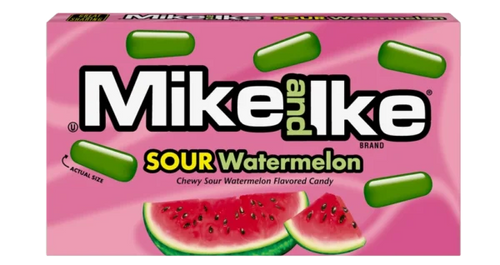 12 x Mike & Ike Sour Watermelon 120g