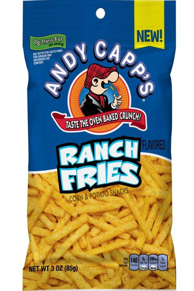 12 x Andy Capp's Ranch Fries 85g