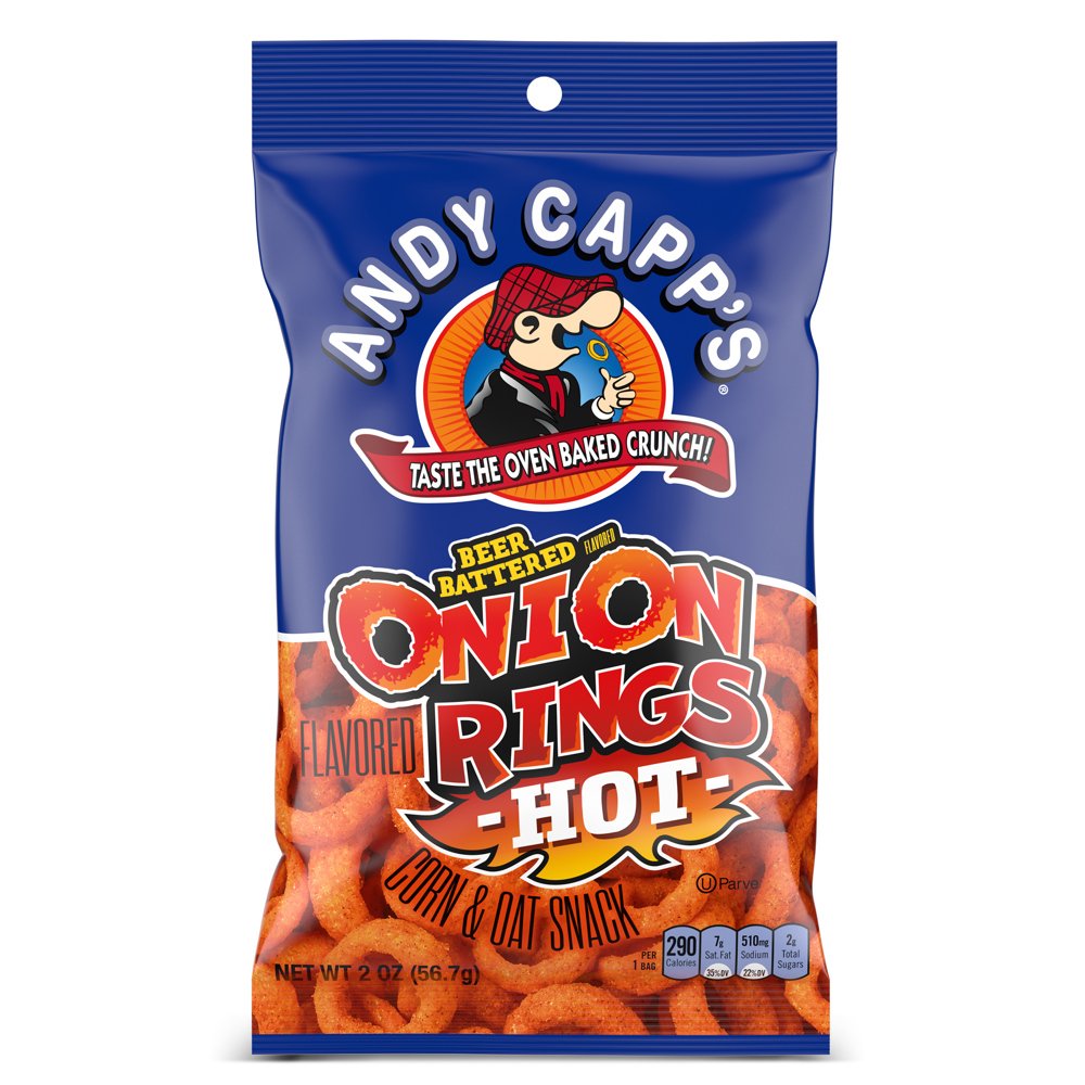 12 x Andy Capp's Hot Onion Ring 57g