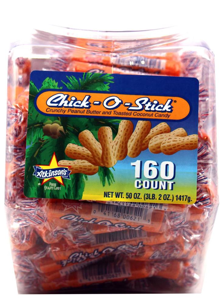 160 x Atkinson Jars Chick-O-Stick Fun Size 10g