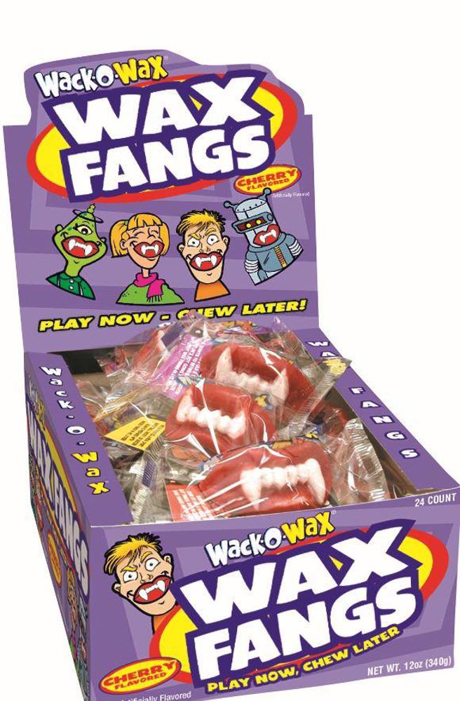 24 x Concord Wax-O-Wax Fangs Cherry Flavored 14g