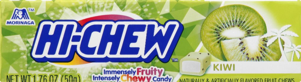 15 x Hi Chew Fruit Chews Stick Kiwi 50g
